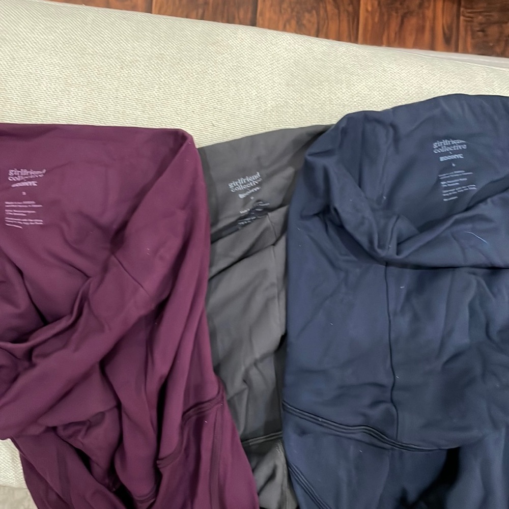 Girlfriend collective maternity leggings-small